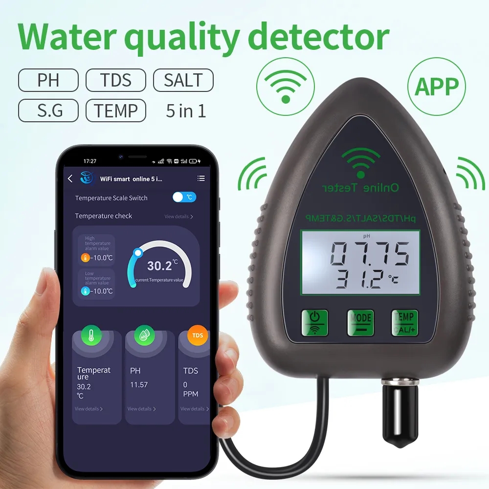 Planted Aquarium Test Kit - Tuya WiFi penguji kualitas air 5