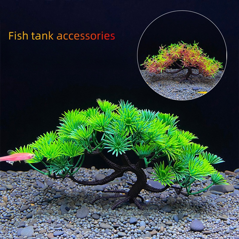 Aquarium Plant Seeds - Pohon Bonsai Akuarium, Tanaman, Dekorasi Akuarium,