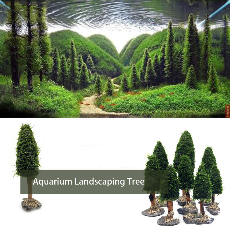 Aquarium Plant Seeds - Dekorasi Akuarium Tanaman Air Pohon Lumut