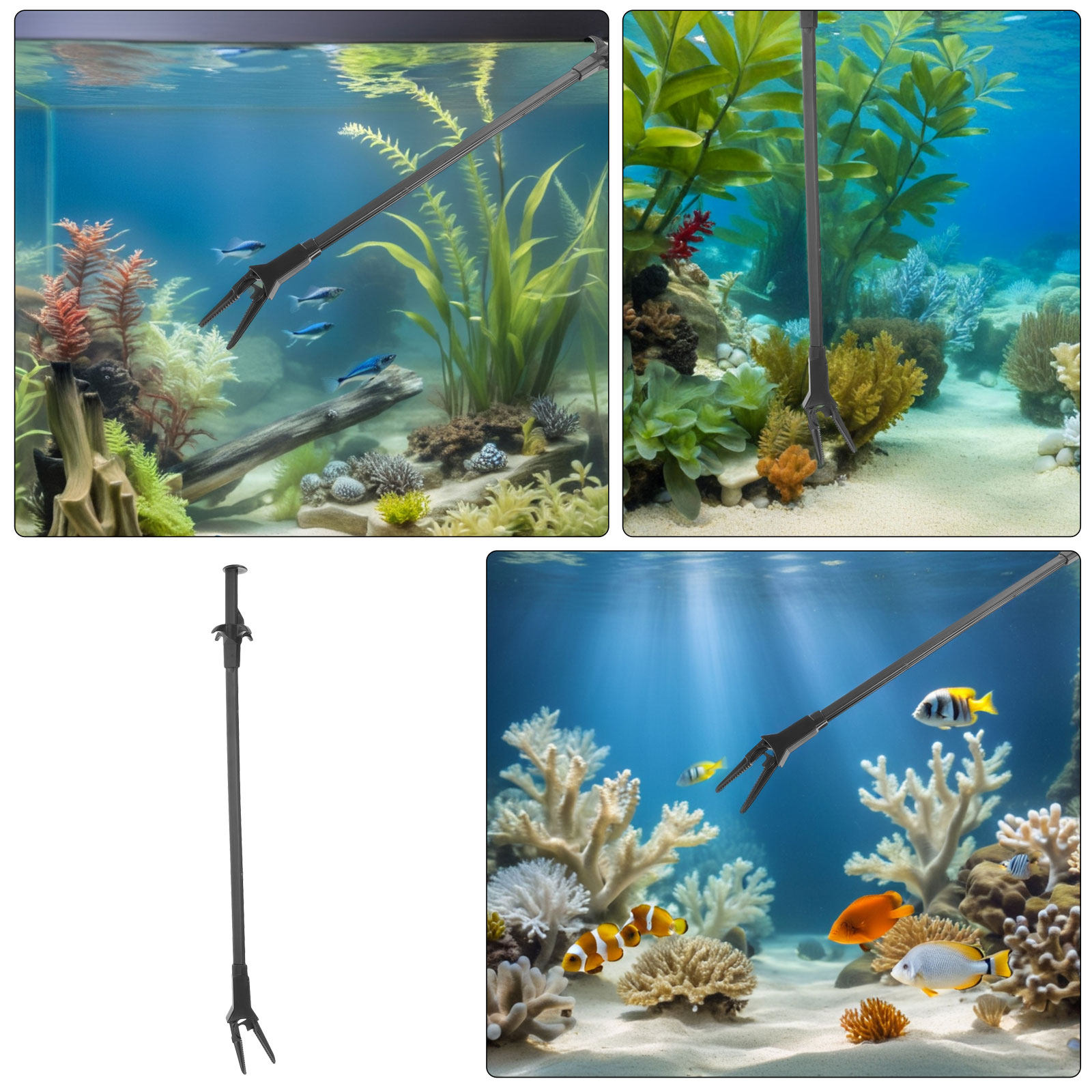 3Pcs Pinset Tanaman Akuarium A - Planted Aquarium Tips ulasan dan harga