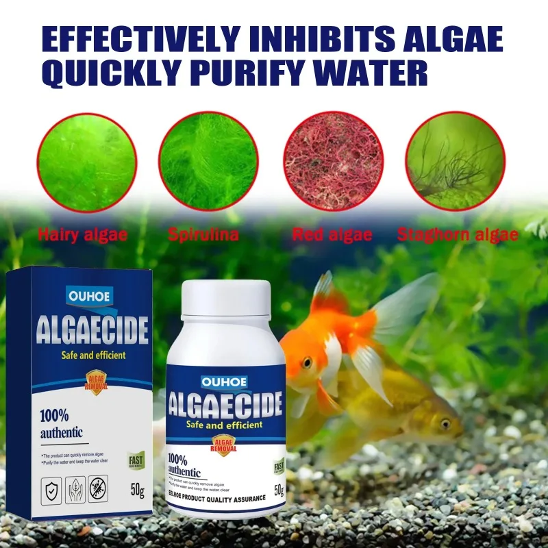 50g Algaecide Efisiensi Tinggi - Aquarium Plant Order ulasan dan harga