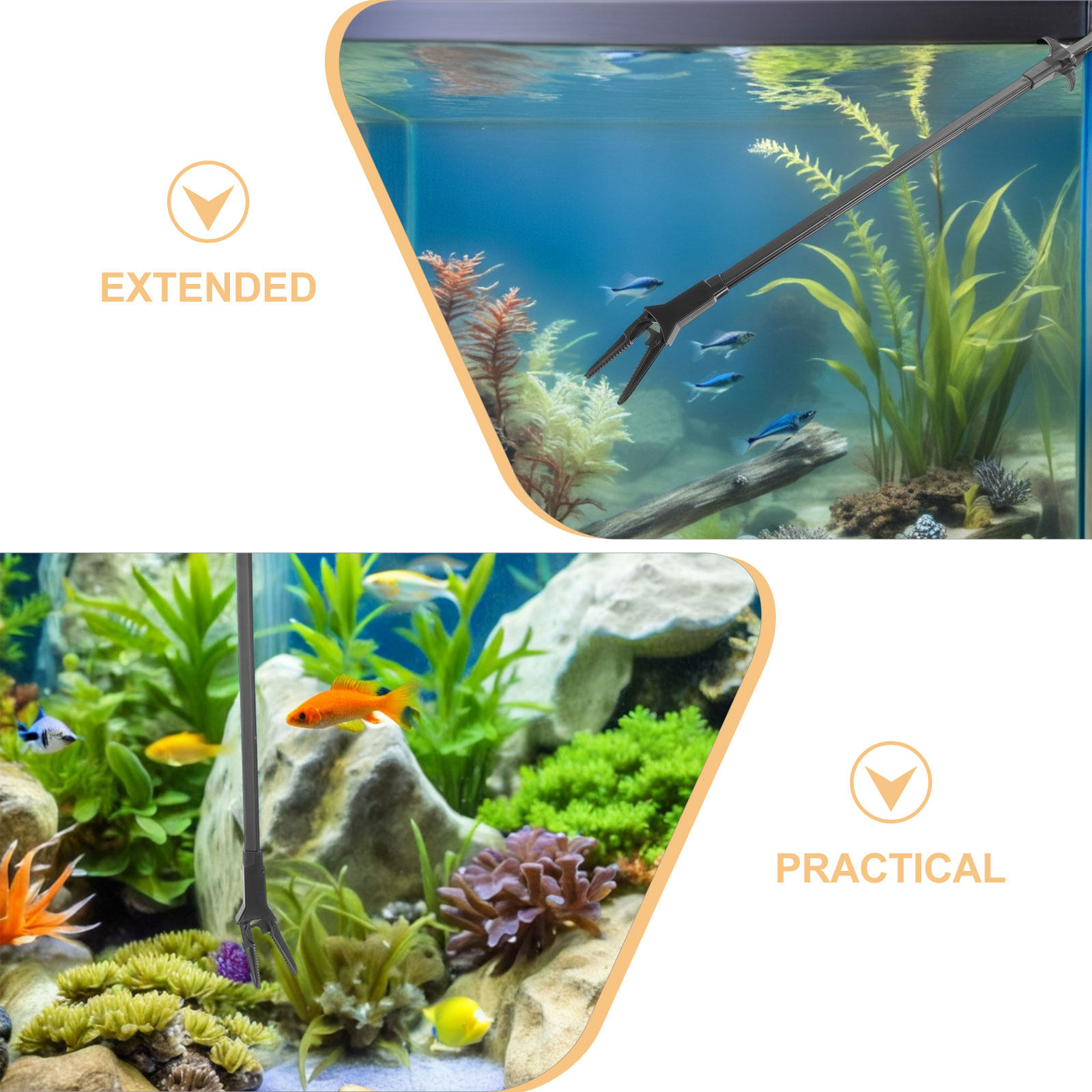 3 Buah Pinset Akuarium Panjang - Planted Aquarium Tips ulasan dan harga