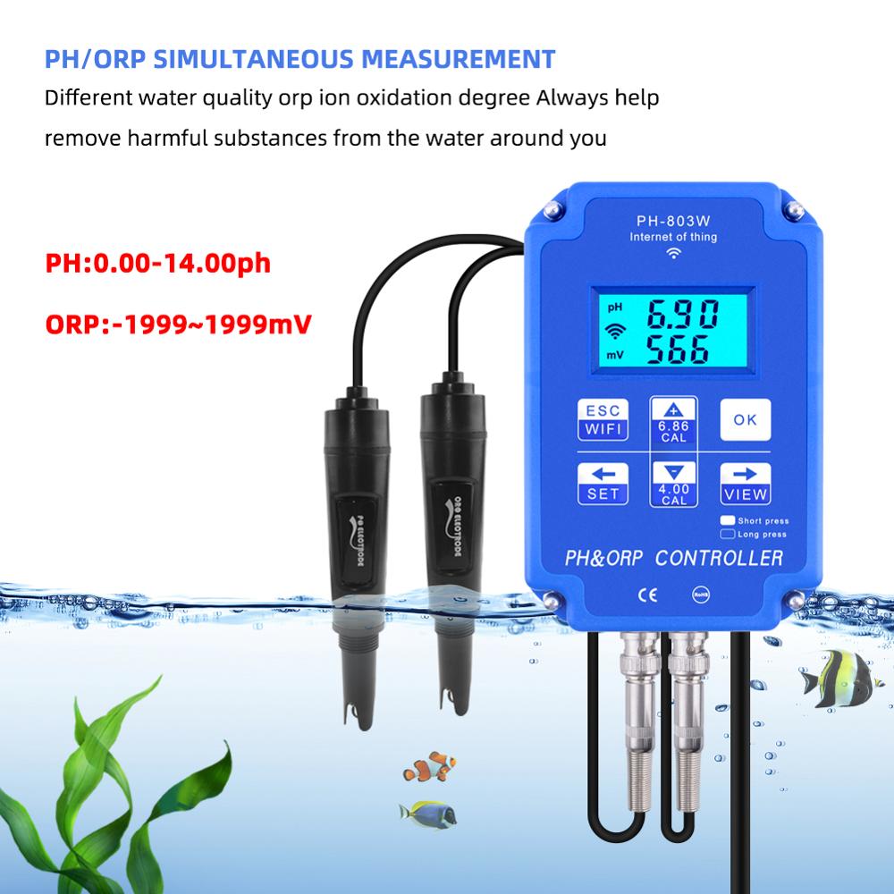 Yieryi Digital PH WiFi ORP Red - Planted Aquarium Test Kit ulasan dan harga