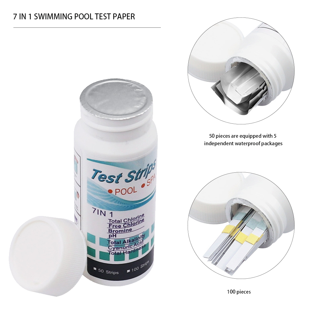 Strip tes akuarium 7 in 1, Str - Planted Aquarium Test Kit ulasan dan harga