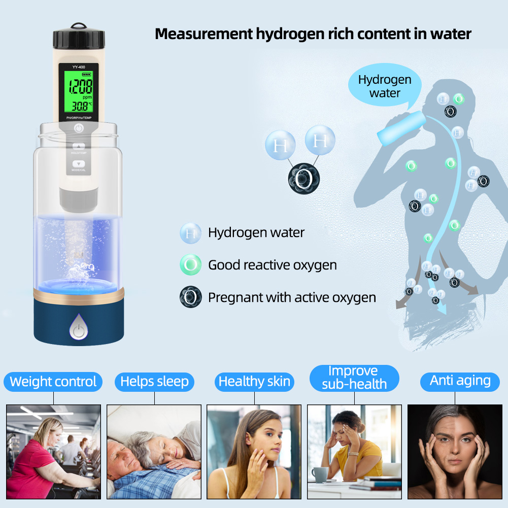 Yieryi Penguji Air Hidrogen 4  - Planted Aquarium Test Kit ulasan dan harga