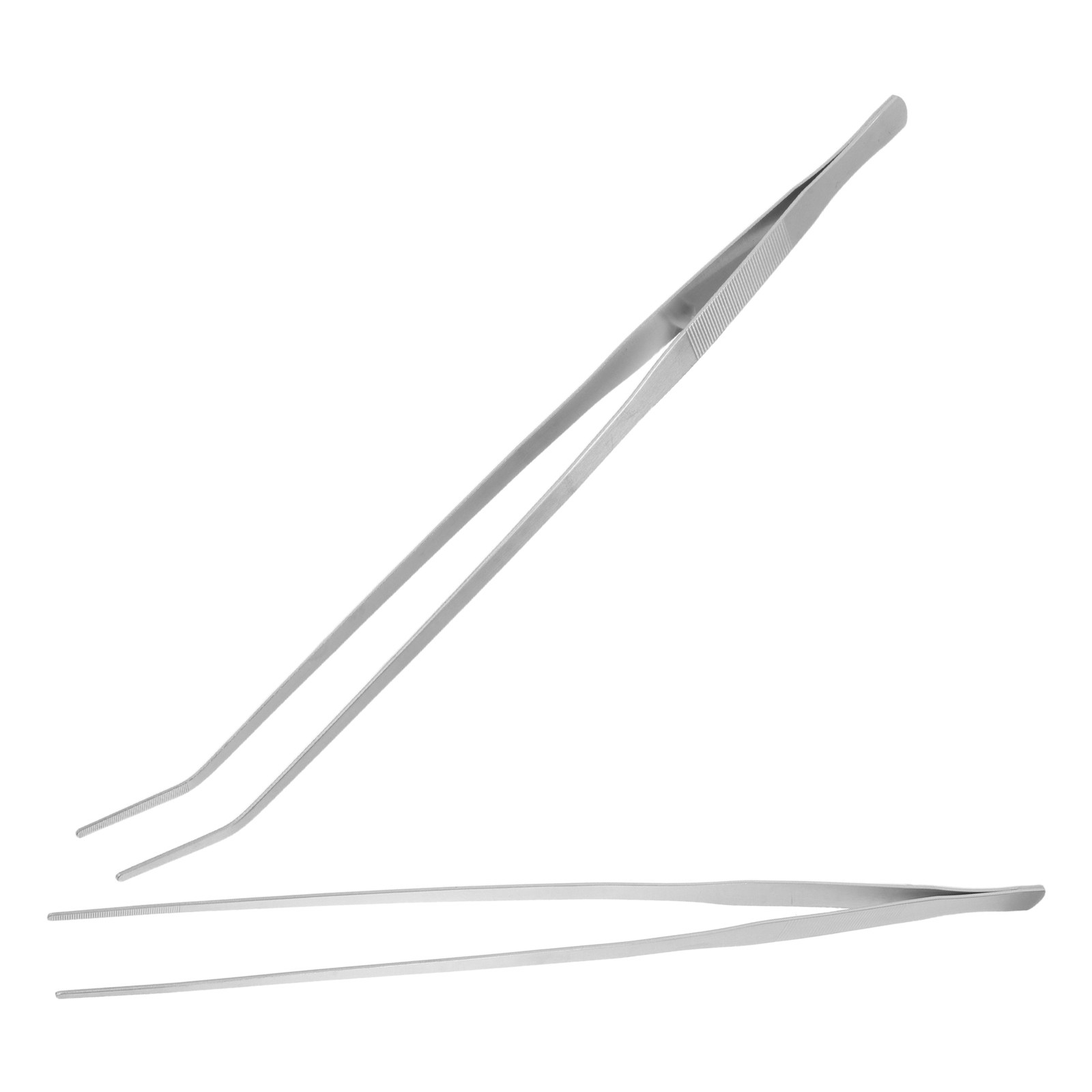 2Pcs Pinset Panjang Stainless  - Planted Aquarium Tips ulasan dan harga