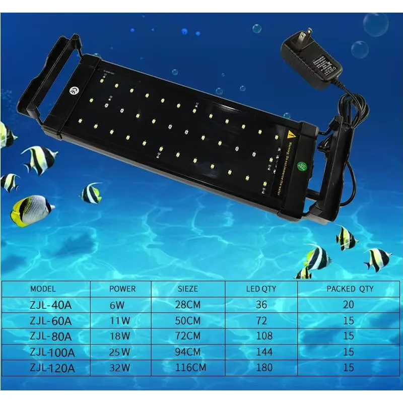 GAKO 11W ZJL-60A Lampu LED Aku - Planted Aquarium Competition ulasan dan harga