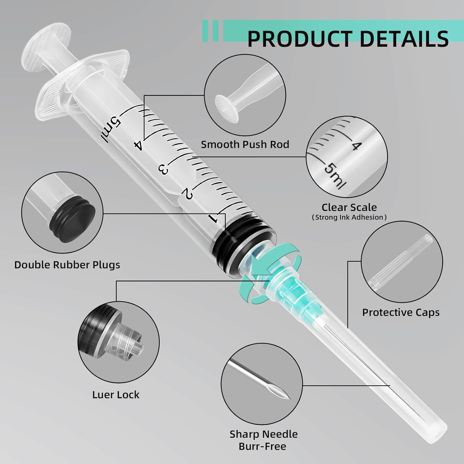 Suntik Luer Lock 5ml, Cocok un - Aquarium Plant Order ulasan dan harga