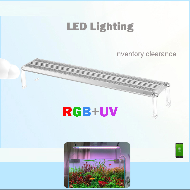 Lampu LED 60cm 80cm 90cm RGB U - Planted Aquarium For Sale ulasan dan harga
