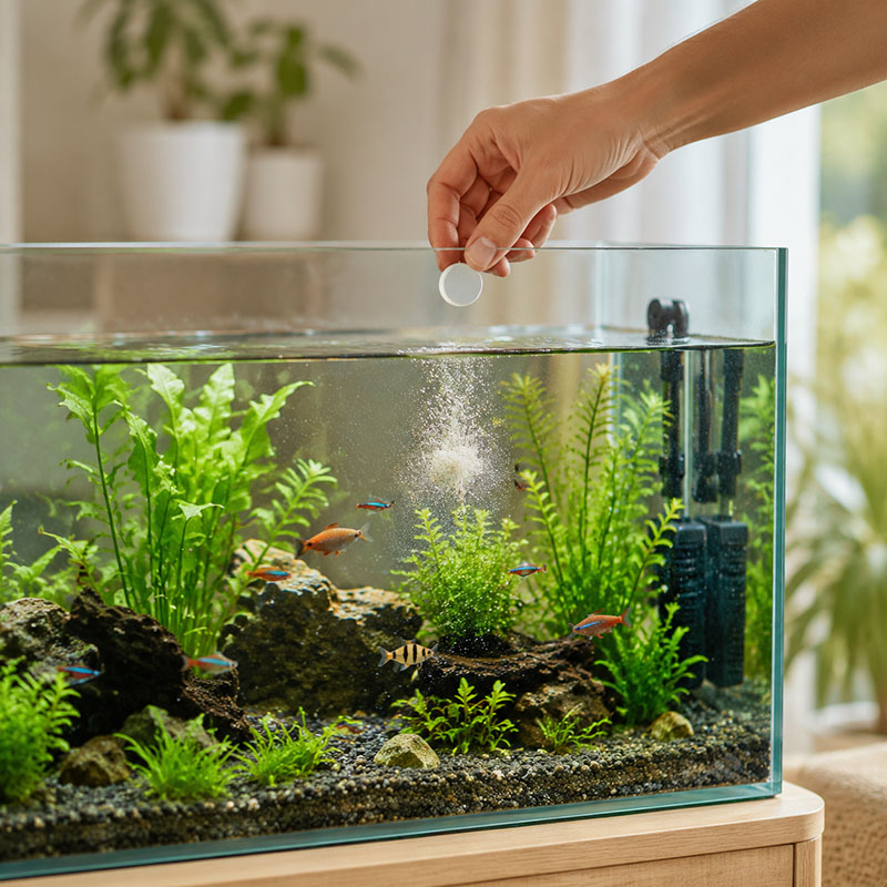 Tablet Penghilang Alga Akuariu - Aquarium Plant Order ulasan dan harga