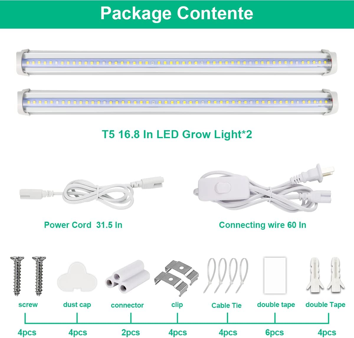 Lampu Tumbuh LED Spektrum Penu - Aquarium Plant Seeds ulasan dan harga